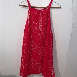 Hot Pink Swimsuit Cover-Up